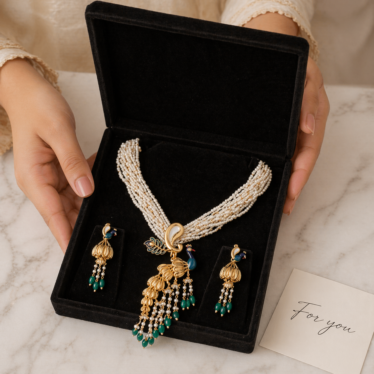Mayura Pearl Set