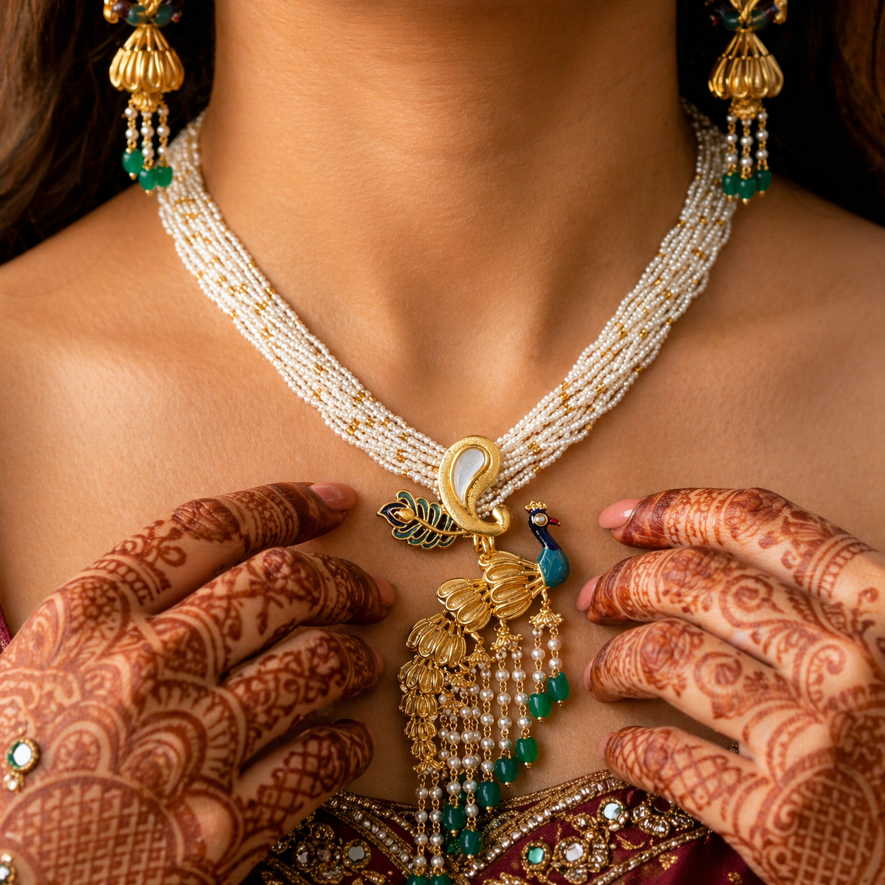 Mayura Pearl Set
