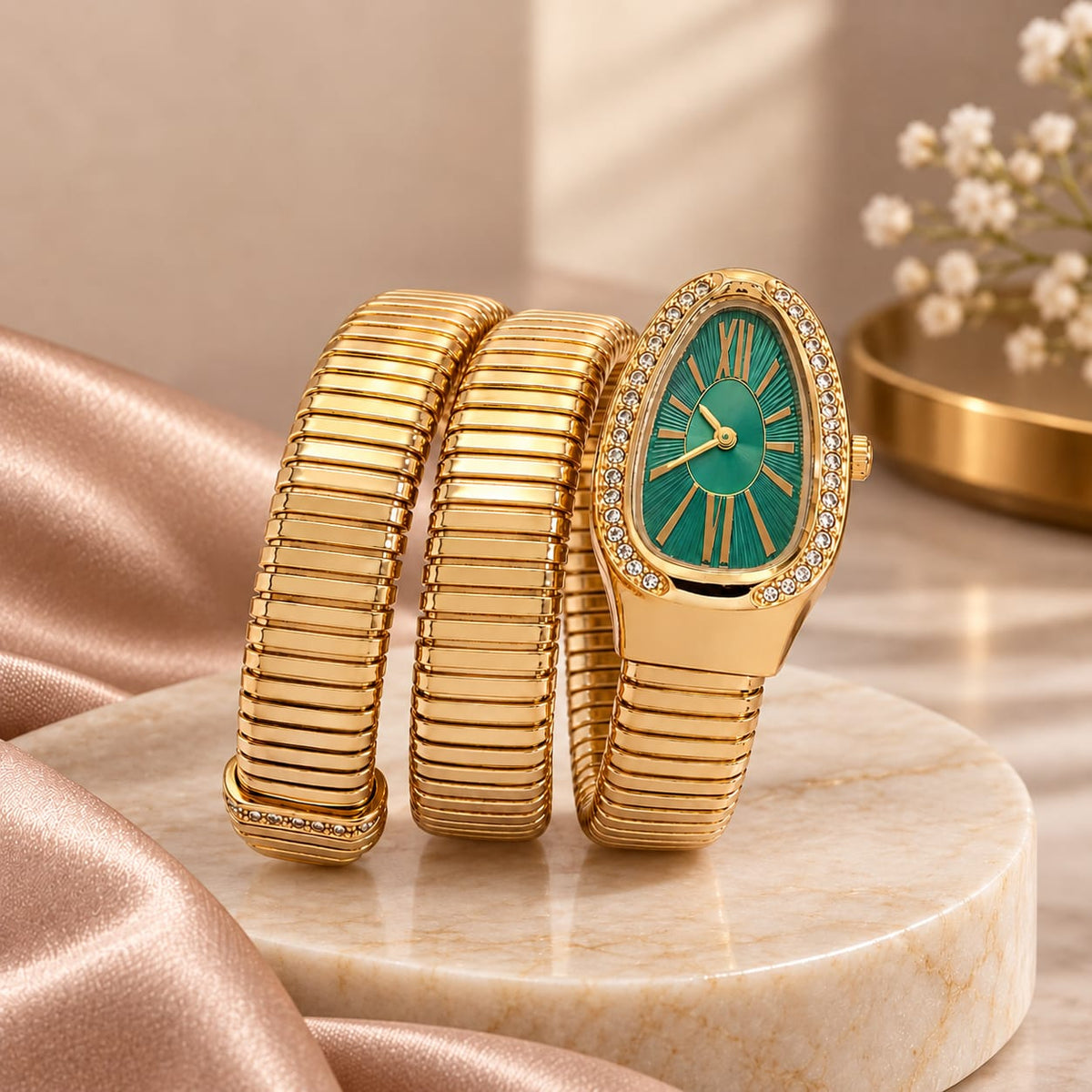 Serpentine Coil Watch